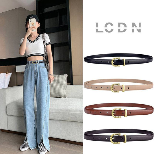 Women's Antique Retro Simple Thin Belt - Xmaker