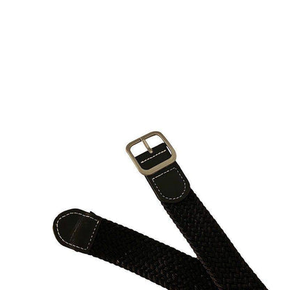 Woven Elastic Men's Belt Alloy Punch-free - Xmaker