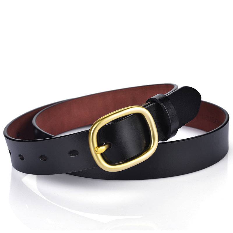 Simple And Versatile Women's Genuine Leather Belt - Xmaker