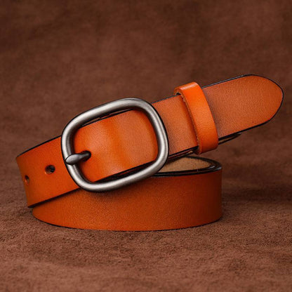 Simple And Versatile Women's Genuine Leather Belt - Xmaker