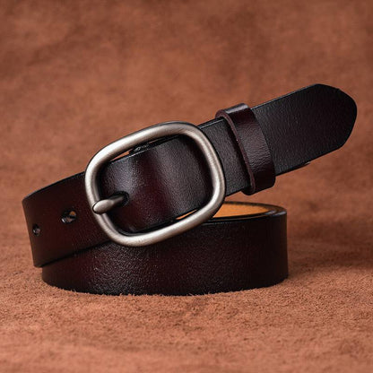 Simple And Versatile Women's Genuine Leather Belt - Xmaker