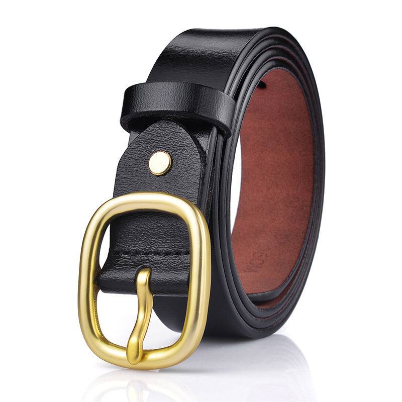 Simple And Versatile Women's Genuine Leather Belt - Xmaker