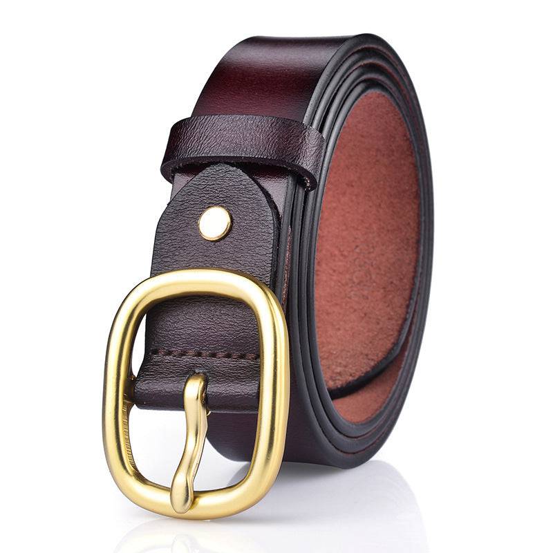 Simple And Versatile Women's Genuine Leather Belt - Xmaker