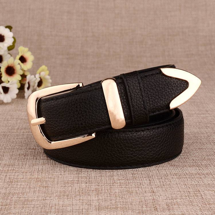 Women's Paint Alloy Buckle Pant Belt - Xmaker