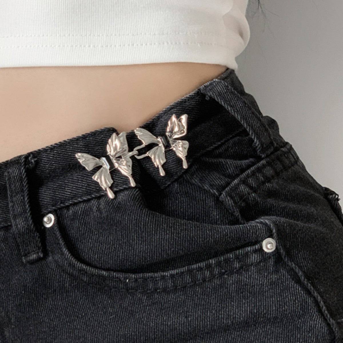 Butterfly Invisible Belt Lazy Elastic Waistband-Xmaker