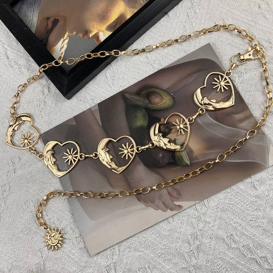 Love Metal Waist Chain Accessories For Women - Xmaker