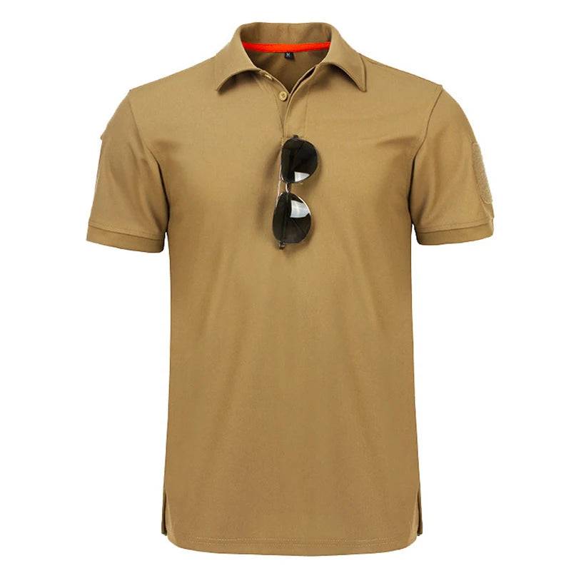 Men's Embroidered Polo Shirts  Plus Size Military Clothes T-shirts - Xmaker