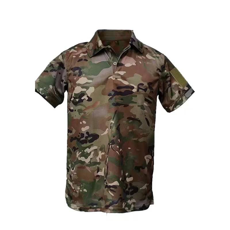 Men's Embroidered Polo Shirts  Plus Size Military Clothes T-shirts - Xmaker