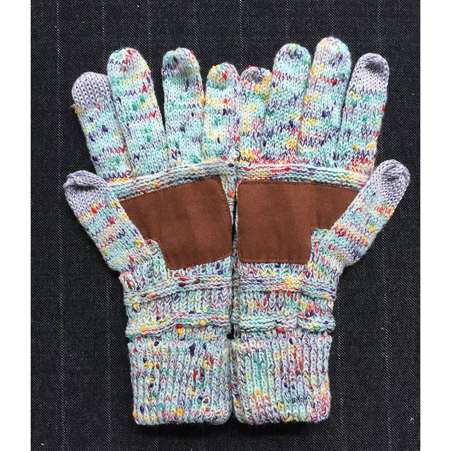 Wool Knitted Turn-over Labeling Touch Screen Gloves - Xmaker