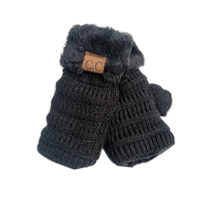 Wool Knitted Turn-over Labeling Touch Screen Gloves - Xmaker