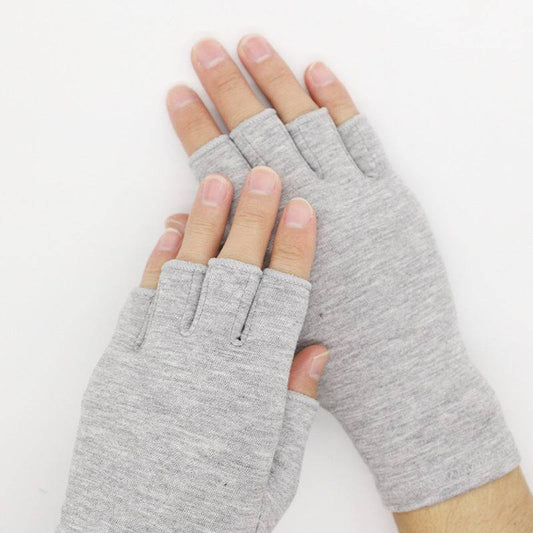 Light Gray Bamboo Charcoal Fiber Pressure Care Gloves - Xmaker