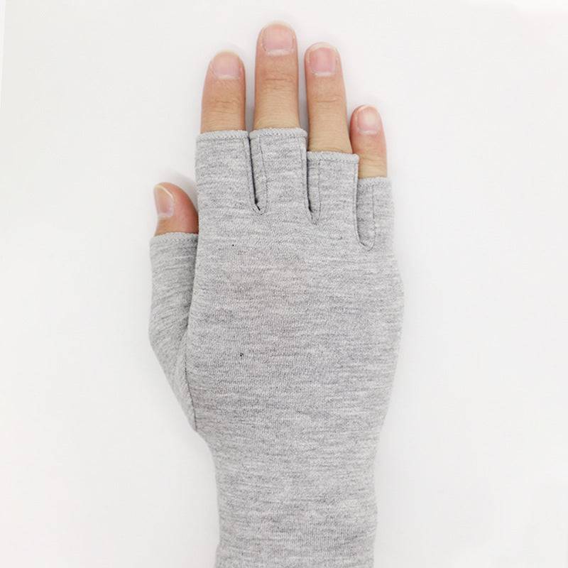 Light Gray Bamboo Charcoal Fiber Pressure Care Gloves - Xmaker