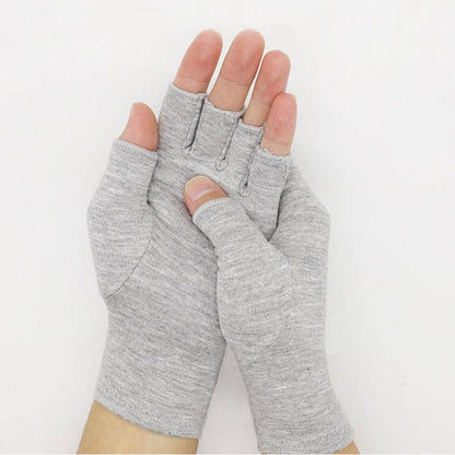 Light Gray Bamboo Charcoal Fiber Pressure Care Gloves - Xmaker