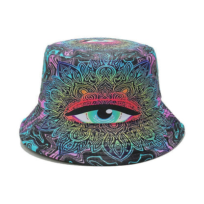 Personalized Hip Hop Beach Traveling-cap Three-dimensional Eyes Fisherman Hat - Xmaker