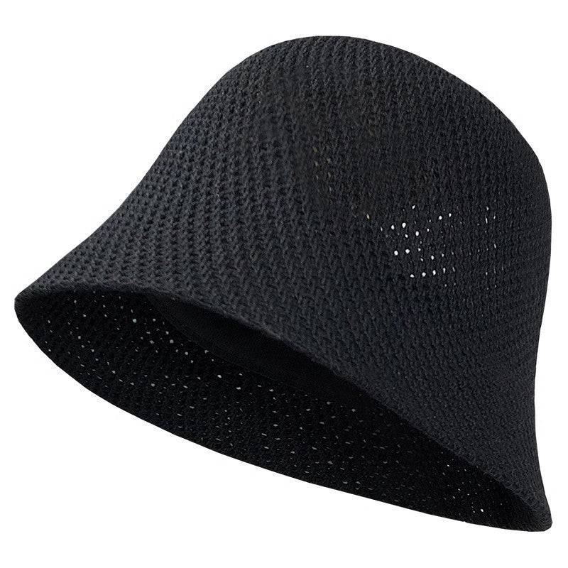 Hat Female Fisherman Hat Hollow Thin Type Sunscreen - Xmaker