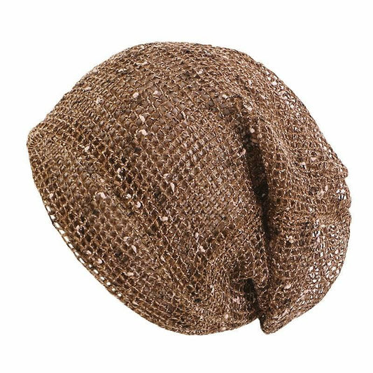 Cotton And Linen Breathable Mesh Dual-purpose Twist Woven Hat - Xmaker