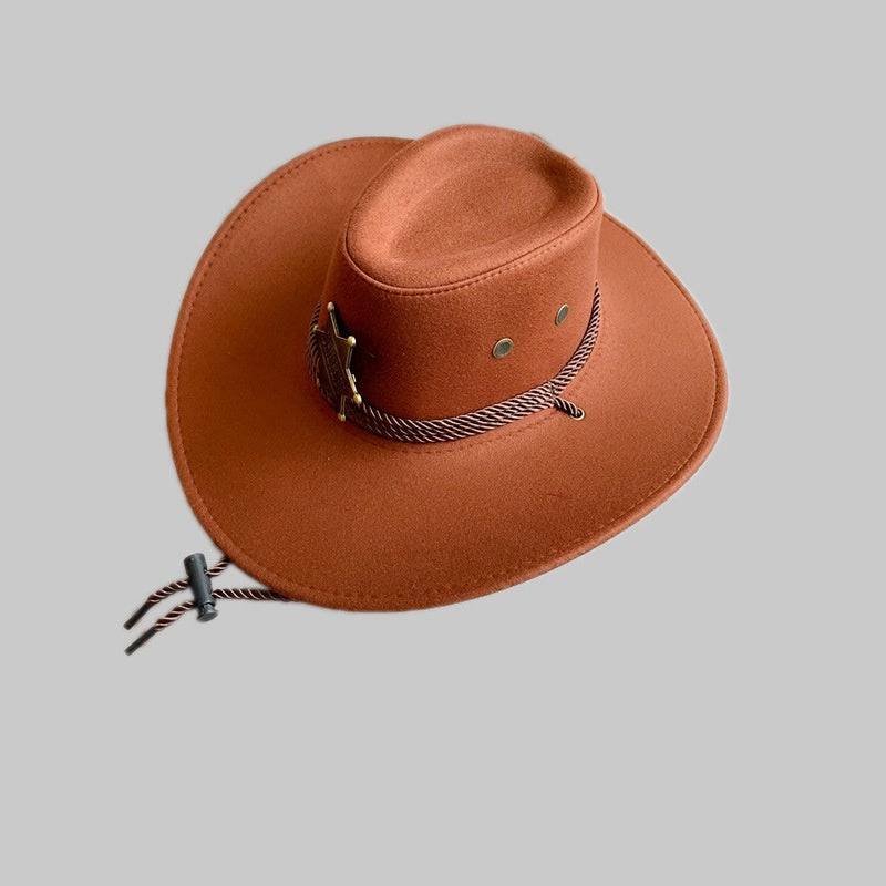 Western Cowboy Hat Outdoor Sunshade Knight's Cap - Xmaker