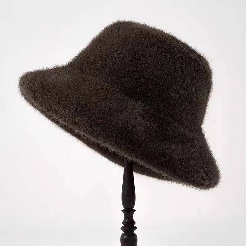 Waterproof Marten Plush Women's Warm Wool Hat - Xmaker