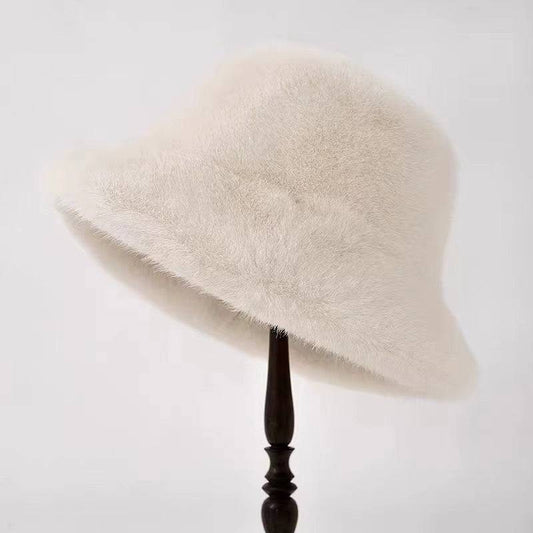 Waterproof Marten Plush Women's Warm Wool Hat - Xmaker