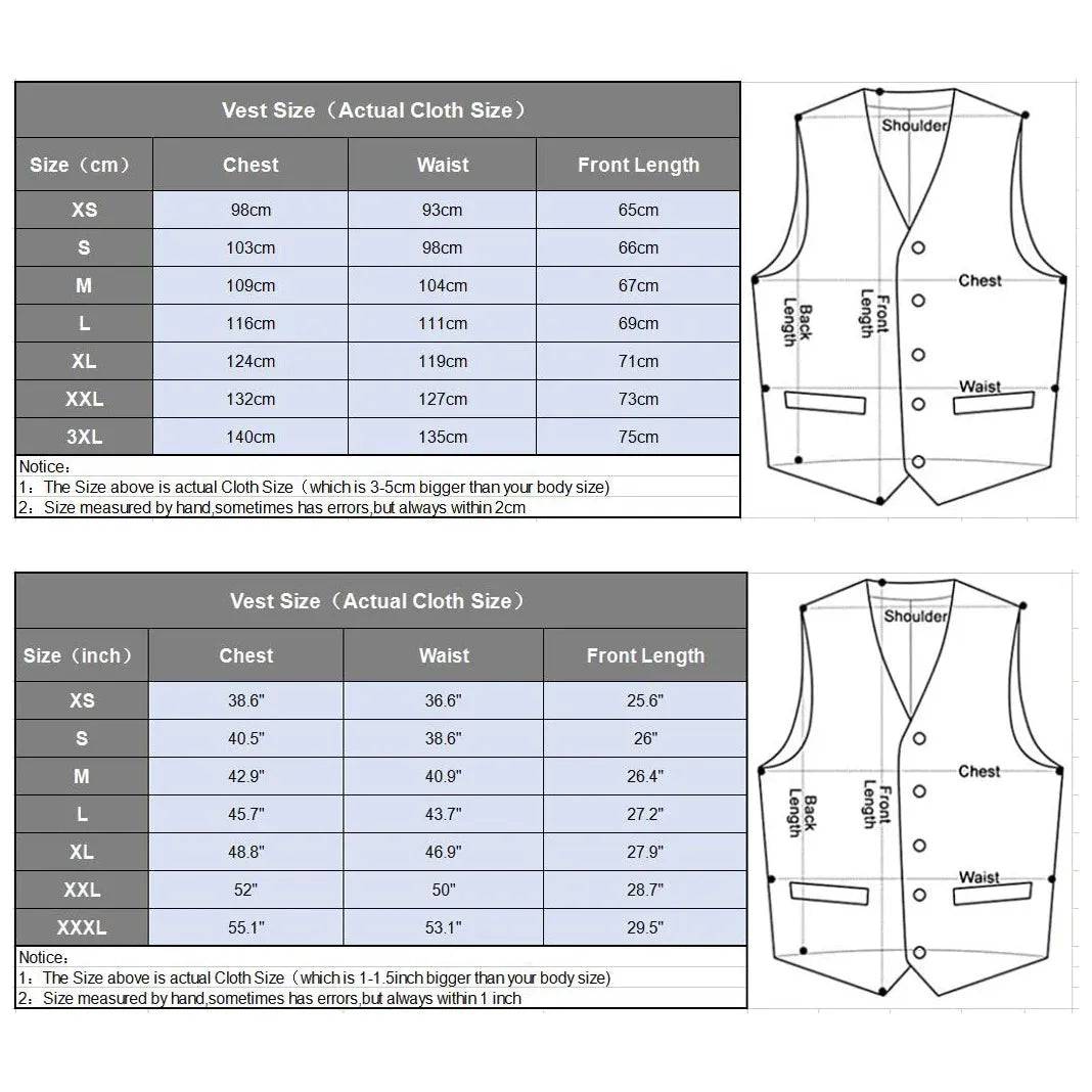 Men's Suit Vest Herringbone V Neck Business Formal Dress Waistcoat for Wedding Suit or Tuxedo