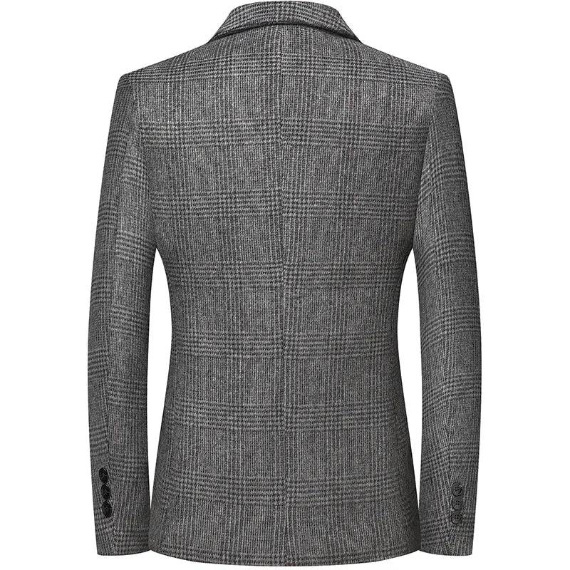 Men's Casual Wool Suit Casual Business Banquet