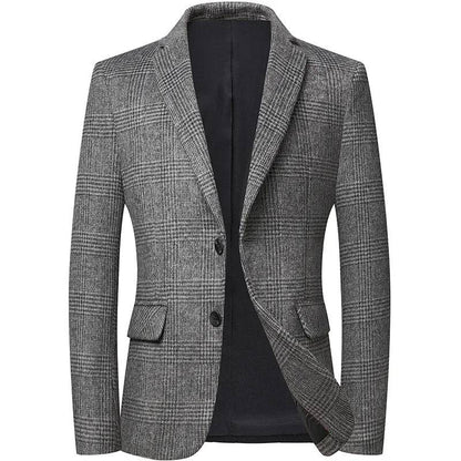 Men's Casual Wool Suit Casual Business Banquet