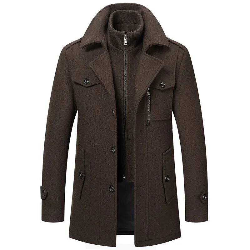 Men's Business Woolen Jacket