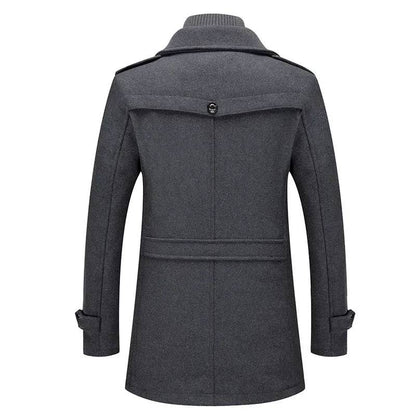 Men's Business Woolen Jacket