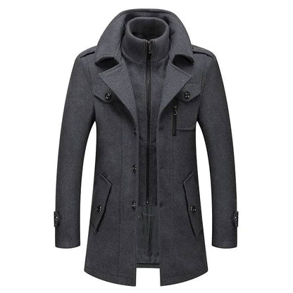 Men's Business Woolen Jacket