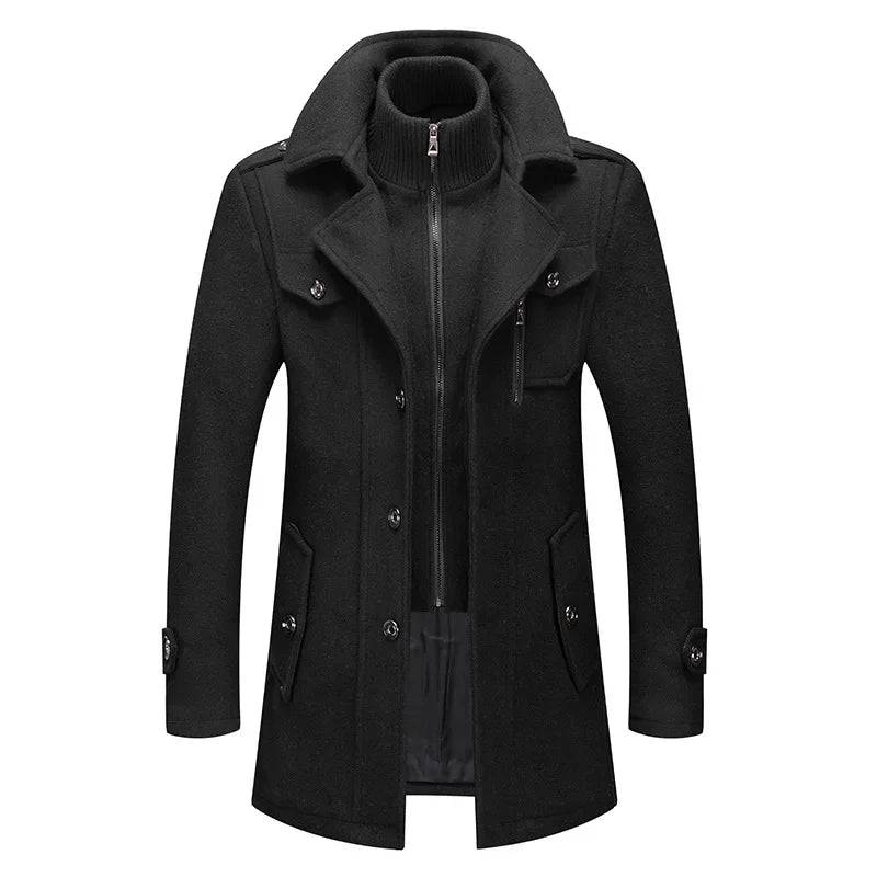 Men's Business Woolen Jacket