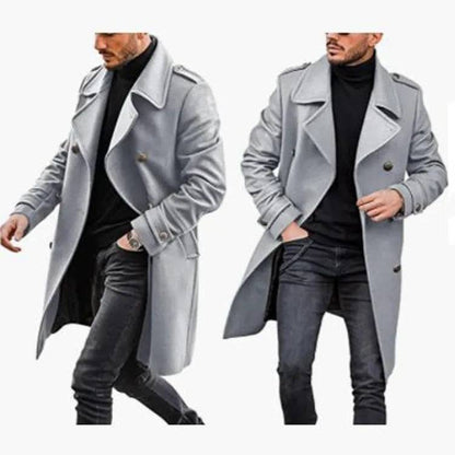 Men's Classic Woolen Coat