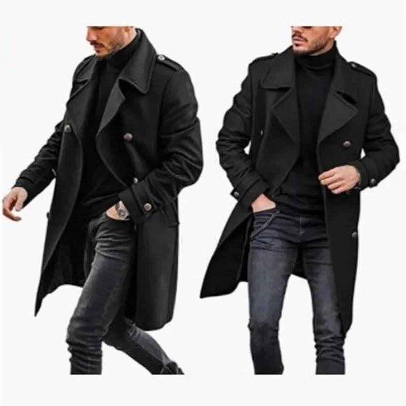 Men's Classic Woolen Coat