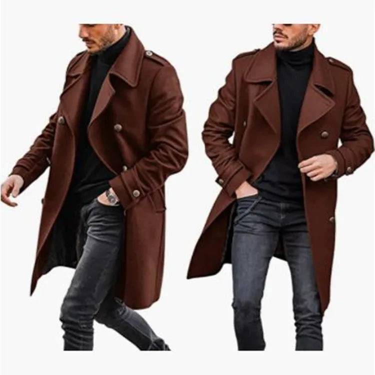 Men's Classic Woolen Coat