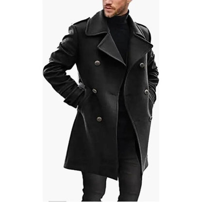 Men's Classic Woolen Coat