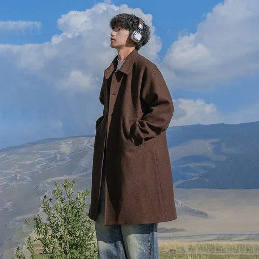 Men Woolen Coat