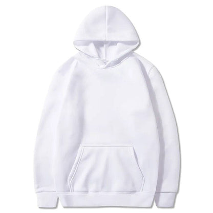 Casual Solid Color Pocket Pullovers Hoodies Sweatshirts