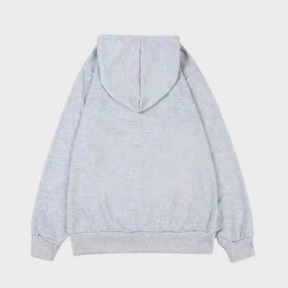 Casual Hooded  Printing Pullover Hoodies - Xmaker