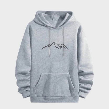 Casual Hooded  Printing Pullover Hoodies - Xmaker