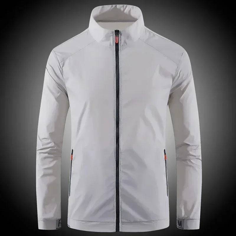 Sunscreen Coats Men's Breathable Sports Waterproof Jacket Summer UV Protection Outdoor Fishing Skin Clothing