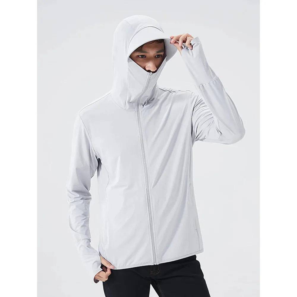 Men UPF 50+ UV Sun Protection Skin Coats