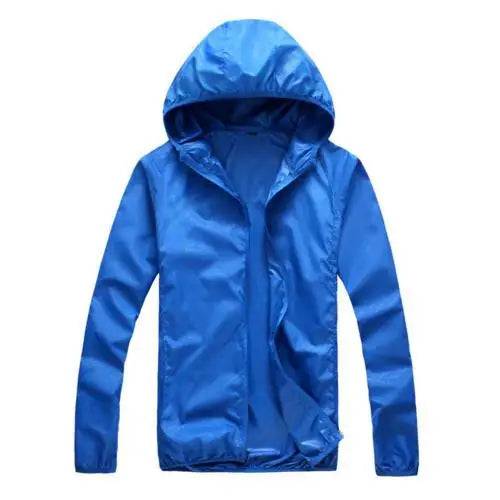 Quick Dry Skin Coat Sunscreen Waterproof UV Women thin Army Outwear Ultra-Light Windbreake Jacket Women Men Windproof Coat Jacke - Xmaker