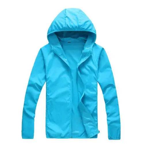 Quick Dry Skin Coat Sunscreen Waterproof UV Women thin Army Outwear Ultra-Light Windbreake Jacket Women Men Windproof Coat Jacke