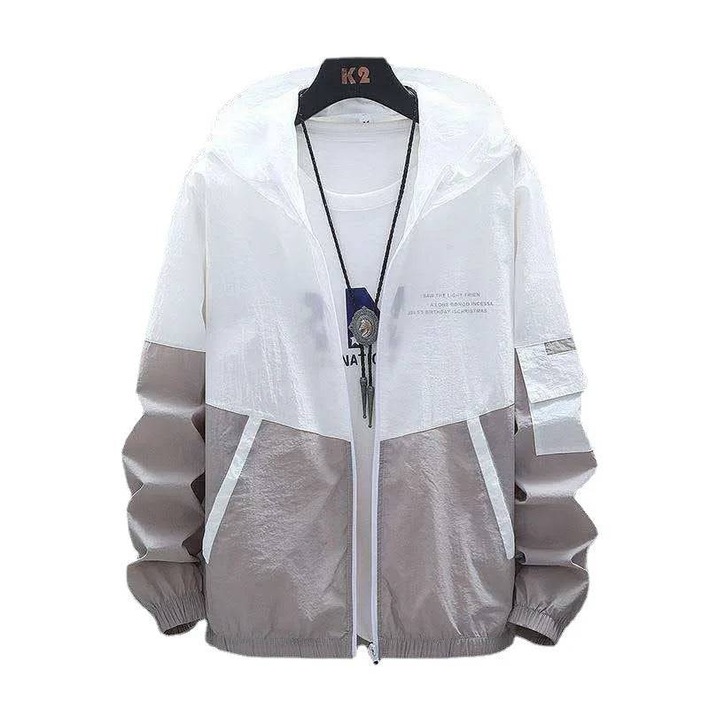 Men Hooded Sun Protection Jacket