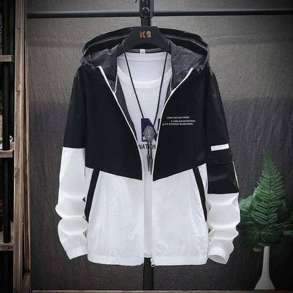 Men Hooded Sun Protection Jacket