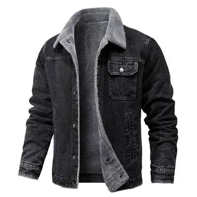 Men's DenimRetro Military Jean Coats