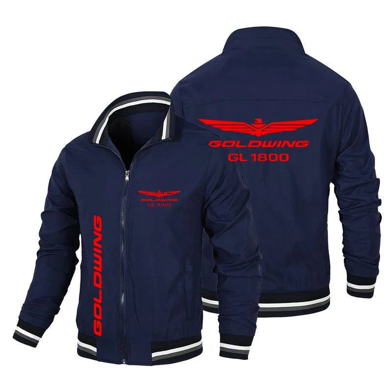 Men's Biker Jacket Pilot Windbreaker Trendy Baseball Suit