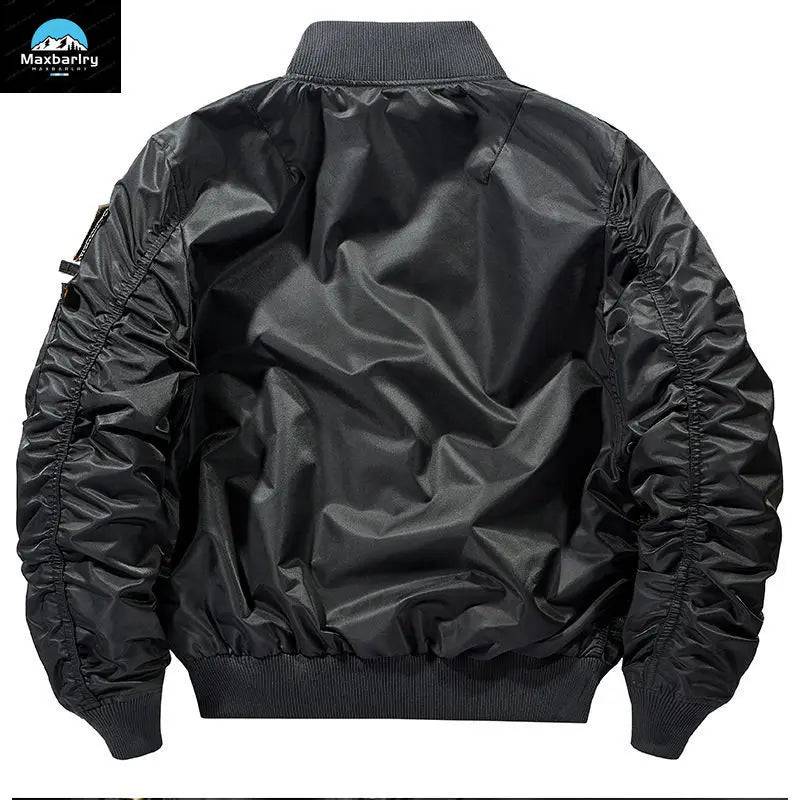 Men Bomber Retro Oversized Jacket