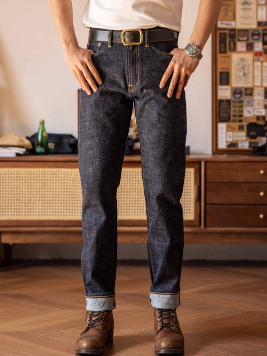 Jeans Selvedge Denim Pants 14oz