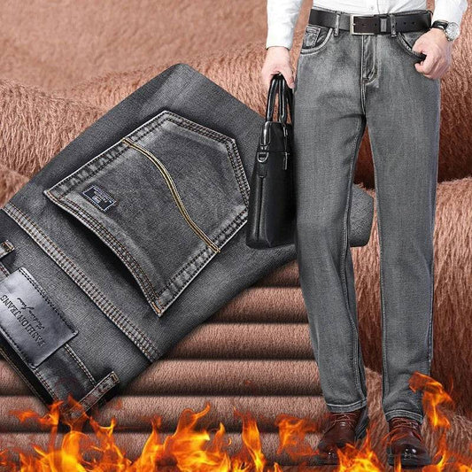 Brushes JEANS Regular Fit Cotton Lining Denim Pants Men