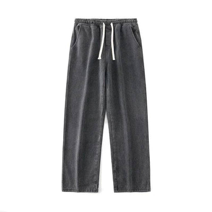 Men Loose Loose Straight Wide Leg Jeans